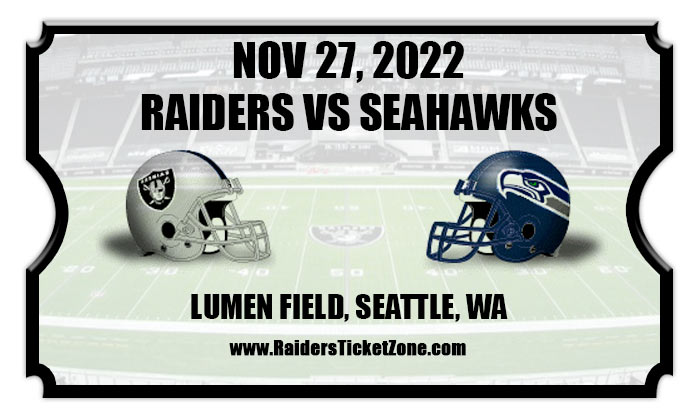 2022 Raiders Vs Seahawks