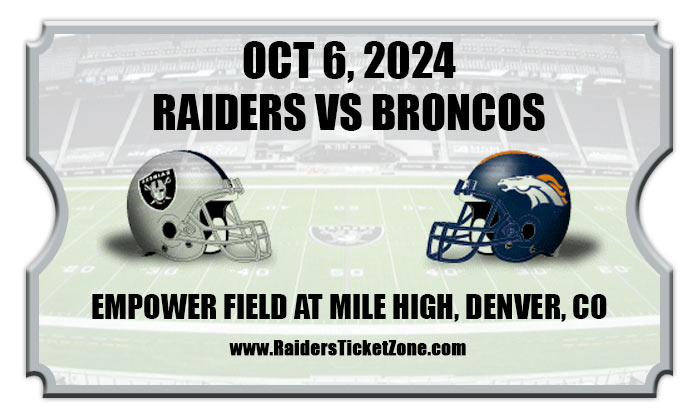 2024 Raiders Vs Broncos