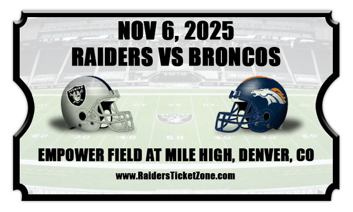 2025 Raiders Vs Broncos